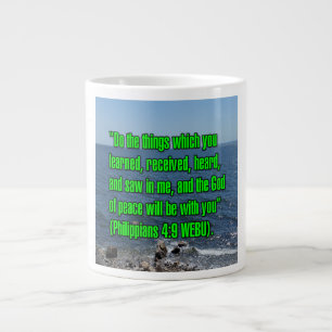 Philipper 4:9 WEBU Tasse