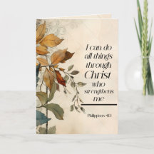 Philippianer 4:13 Alles durch die Christi-Bibel