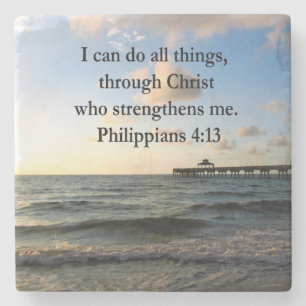 PHILIPPIANER 4:13 HOFFNUNG STEINUNTERSETZER