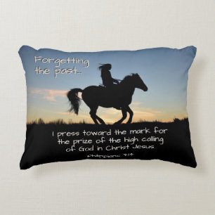 Philippians 3:13-14 I press toward the mark, Horse Dekokissen
