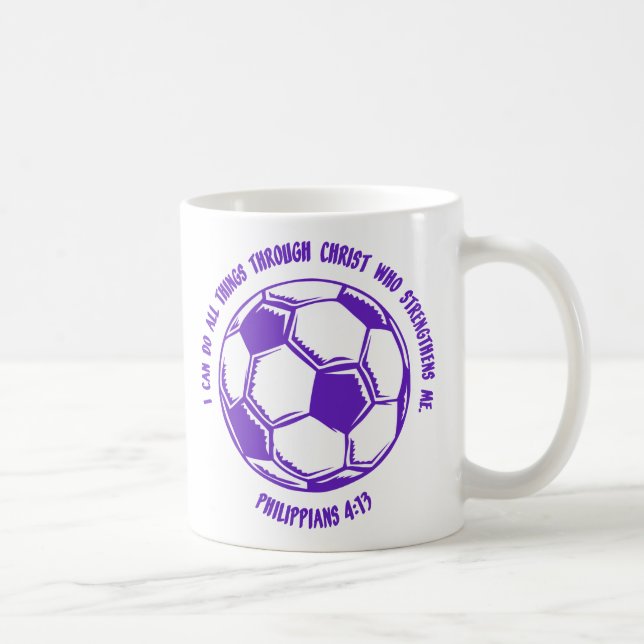 PHILIPPIANS-4:13 KAFFEETASSE (Rechts)