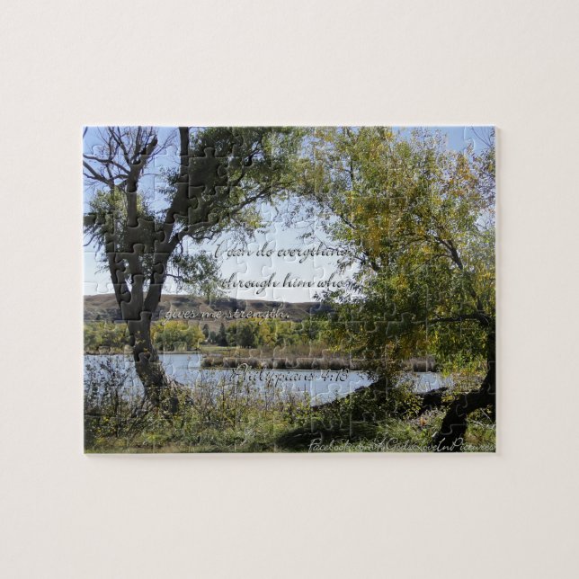 Philippians-4:13 kann ich alles durch ihn tun. (Horizontal)