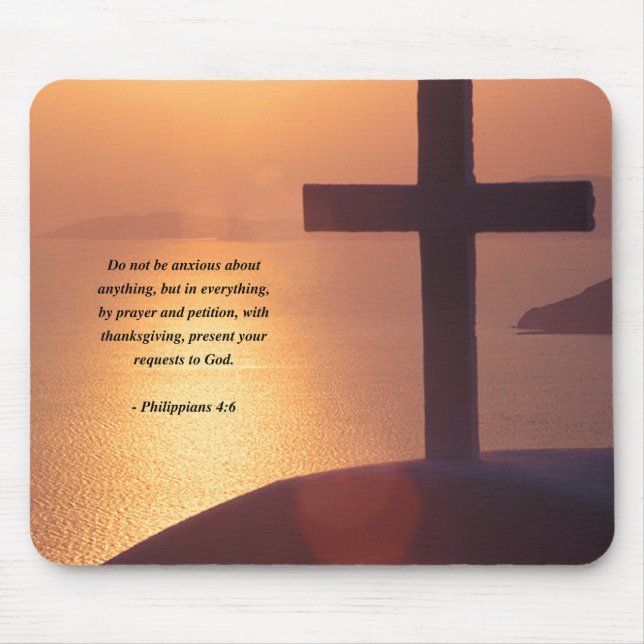 PHILIPPIANS-4:6 MOUSEPAD (Vorne)