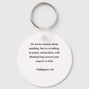 PHILIPPIANS-4:6 SCHLÜSSELANHÄNGER
