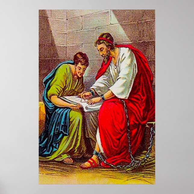 Philippiens 1 Lettre de Paul aux saints poster (Devant)