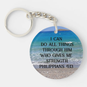 Philippiens 4:13 Verset Bible Personnalisé Sur Une