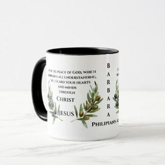 Philippiens 4:7 Paix à Dieu Mug