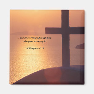 PHILIPPIER 4:13 MAGNET