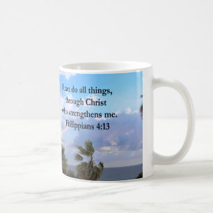 PHILIPPIER 4:13 PRAYER KAFFEETASSE