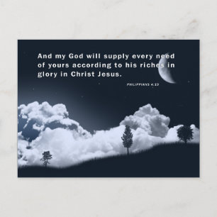 PHILIPPIER 4:19 POSTKARTE