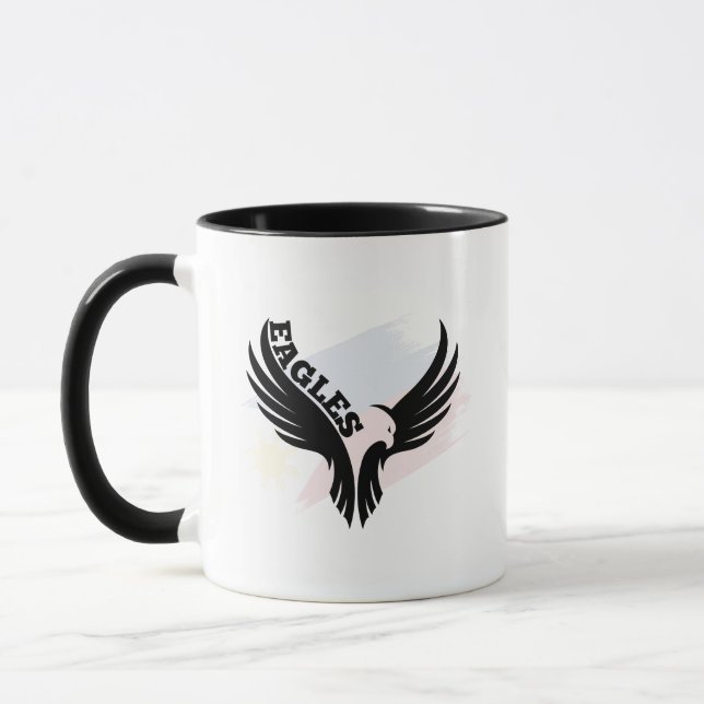 Philippine Eagle Mug Pinoy Pride Filipino Coffee Tasse (Links)