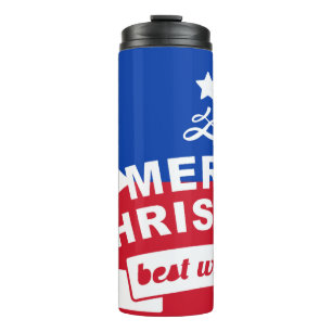 Philippine Flag Weihnachten: Frohe Weihnachten & B Thermosbecher