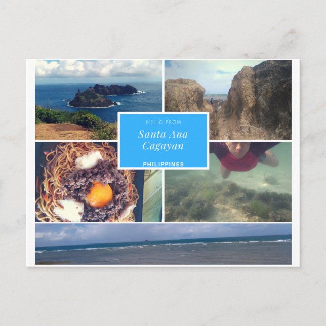 Philippine Postcard Santa Ana, Cagayan #01 Postkarte (Vorderseite)