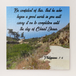 Philippinen 1:6 Landschaft des "Confident Bible Ve