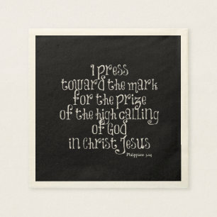 Philippinen 3,14 Bibelverse Serviette