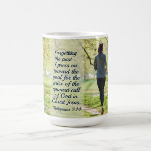 Philippinen 3:14 Ich drücke auf den Aufruf Kaffeetasse