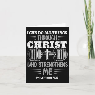 Philippinen 413 Christliche Jesus-Bodybuilding Karte