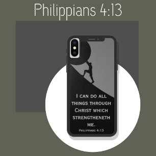 Philippinen 4:13 Bibelverse Riesengesteinenjäger Case-Mate iPhone Hülle