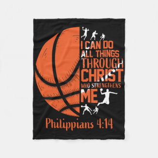 Philippinen 4 13 Christlich Verse Sketll Fleecedecke