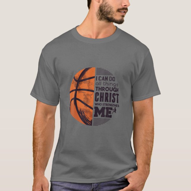 Philippinen 4 13 Ich kann alles Christliche Basen  T-Shirt (Vorderseite)