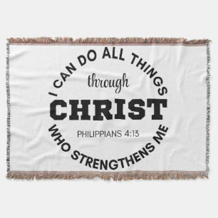Philippinen 4:13 Ich kann alles tun, was Schrift Decke
