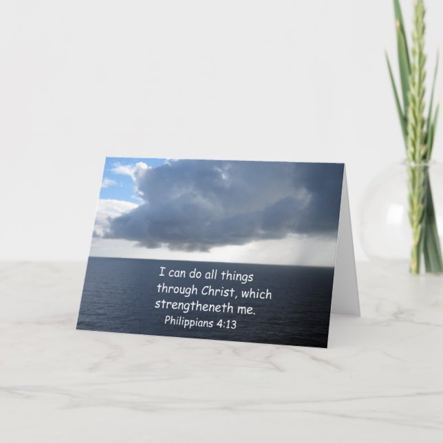 Philippinen 4:13 karte (Vorderseite)