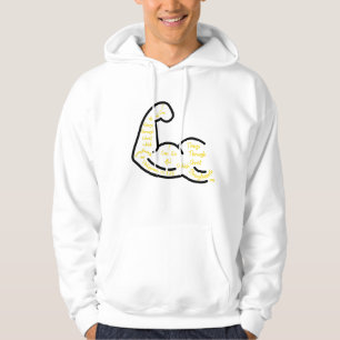 Philippinen 4:13 KJV Bible Verse Men's Hoodie