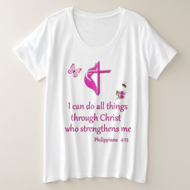 Philippinen 4:16 große größe T-Shirt (Design vorne)