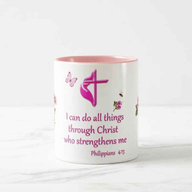 Philippinen 4:16 zweifarbige tasse (Mittel)
