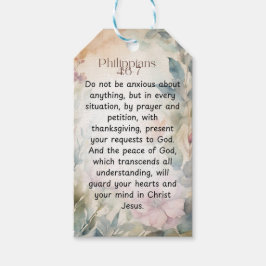 Philippinen 4:6-7 Christliche Bibelverse Wasserfar Geschenkanhänger