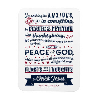 Philippinen 4:6, 7 magnet