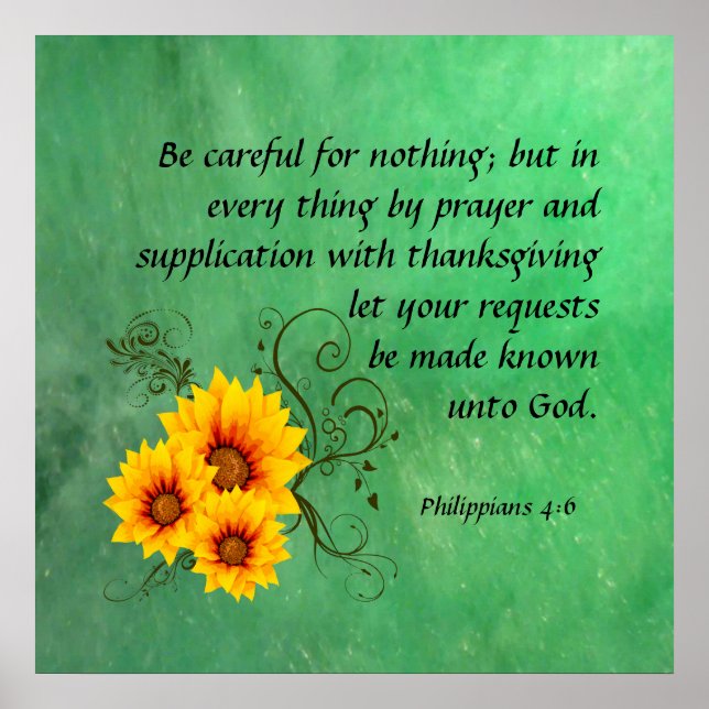 Philippinen 4:6 Poster (Vorne)