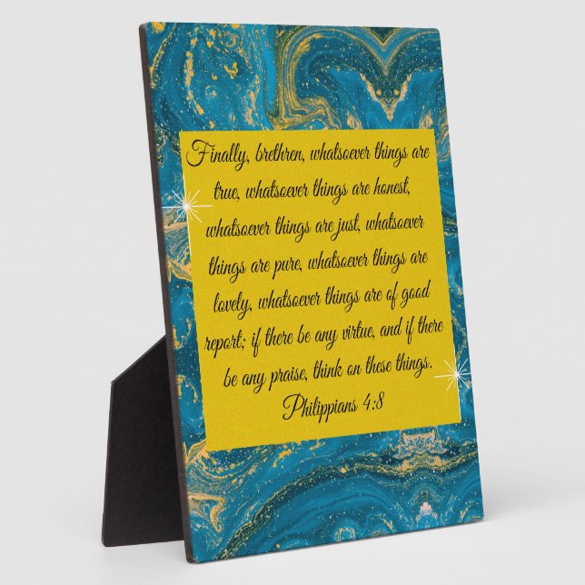 Philippinen 4:8 fotoplatte (Seite)