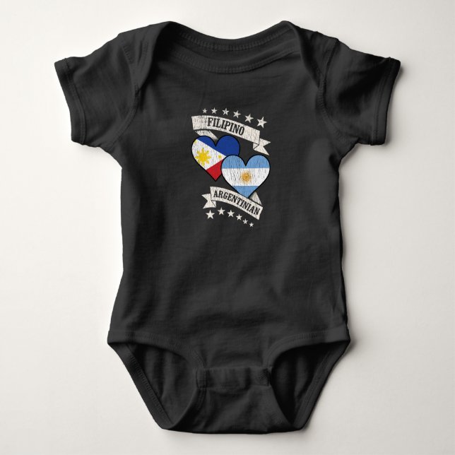 Philippinen Argen Baby Strampler (Vorderseite)