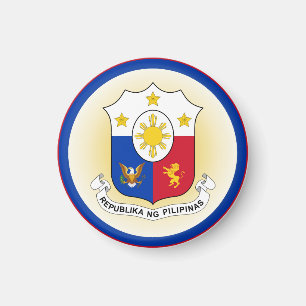Philippinen-Erbe-Emblem Magnet