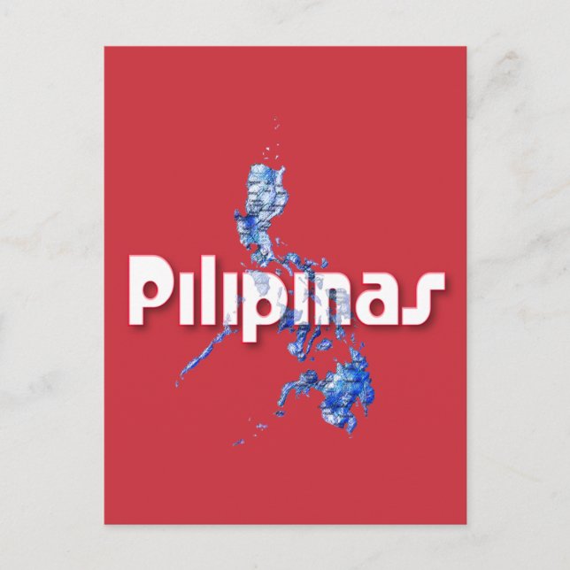 Philippinen Feiertagspostkarte (Vorderseite)