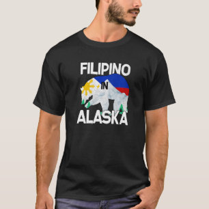 Philippinen Filipino Alaska Eisbären Fahreberge T-Shirt