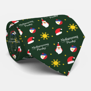 Philippinen Filipino Christmas Maligayang Pasko Krawatte