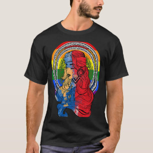 Philippinen Filipino Filipina Gay Pride LGBTQ Lesb T-Shirt