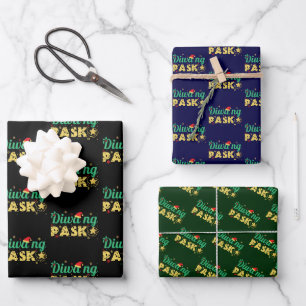Philippinen Filipino Geist des Weihnachtsabbruchs  Geschenkpapier Set