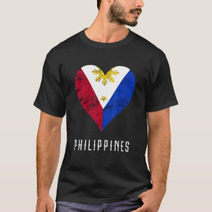 Philippinen Filipino Herzöge Flaggenstaat Philippi T-Shirt