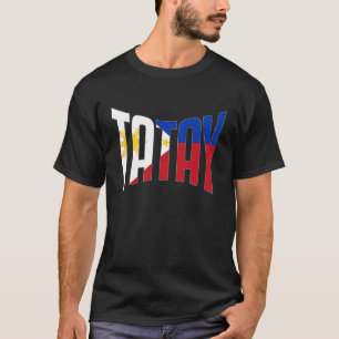 Philippinen Filipino Lolo Vater Flagge Papa Best T T-Shirt