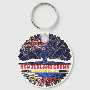 Philippinen Filipino Neuseeland Neuseeland Schlüsselanhänger