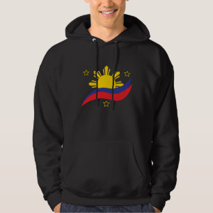 Philippinen Filipino Pinoy Flag Hoodie