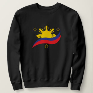 Philippinen Filipino Pinoy Flag Sweatshirt