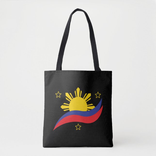 Philippinen Filipino Pinoy Flag Tasche (Vorderseite)
