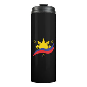 Philippinen Filipino Pinoy Flag Thermosbecher