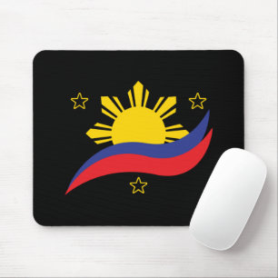 Philippinen Filipino Pinoy Flagge Mousepad