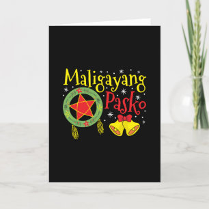 Philippinen Filipino Weihnachten Maligayang Pasko Karte