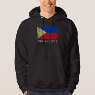 Philippinen Flag koordiniert Männer Filipino He Hoodie
